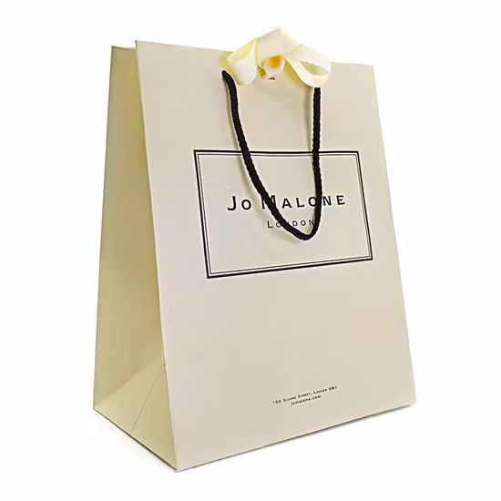 Sac en papier Logo personnalisé Imprimer Épicerie en gros Sac cadeau en papier brun blanc avec poignée Article Emballage de surface industrielle