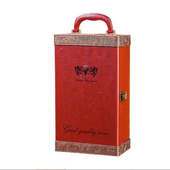 Logo personnalisé Impression Boîte d'emballage de haute qualité, Boîte-cadeau, Boîte à main, Boîte de nutrition, Boîte en papier Boîte en cuir PU avec poignée