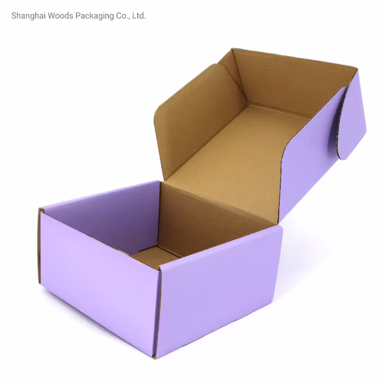 en stock Boîtes de déménagement en carton robuste Armoire en carton ondulé Grande et petite boîte en carton de stockage